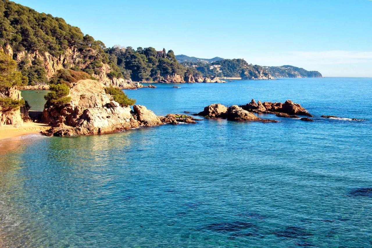 Apartamento En Blanes Con Piscina Y Parking Apartment Exterior foto